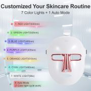 74 LED Beads for Complete Face Coverage