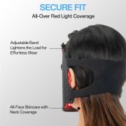 Photon skin rejuvenation Bendable Portable Face mask