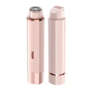 Portable Electric Female Body Hair Trimmer Wireless Charging Electric Razor 2-in-1 Hair Remover Beauty Device