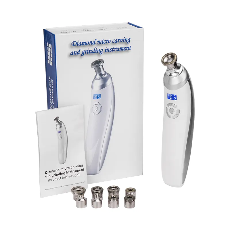 Handheld Personal Crystal Microcrystalline Dermabrasion Machine Deep Cleaning Blackhead Removal Diamond Tip Microcrystalline Dermabrasion Machine