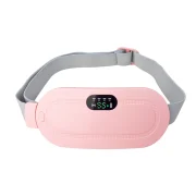 Portable cordless massage strap for quick menstrual heating pad and female digital waist cover